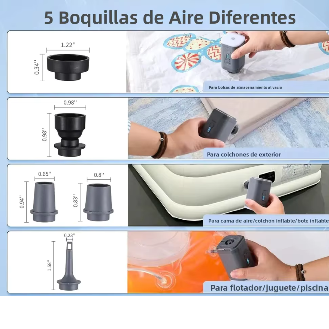 BOMBA DE AIRE PORTATIL